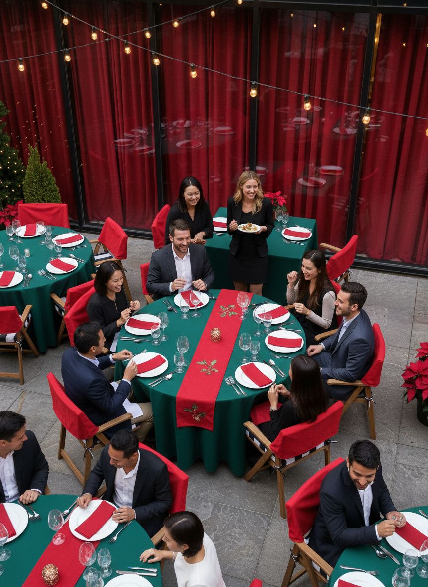 Transform Your Office or Corporate Event Space for the Holidays — Without Breaking the Bank